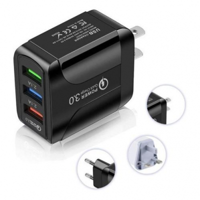 Cargador De Pared 5.1a 3 Puertos