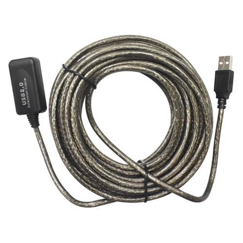 Extencion  USB 2.0 Macho Hembra Amplificada de 20 Mts