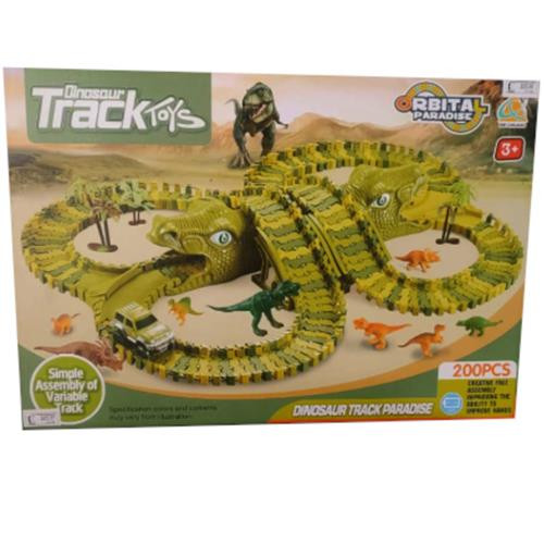 JUGUETE PISTA DE AUTOS DINOSAURIO PREDATOR 2