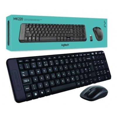 Teclado y Mouse LOGITECH MK220 wireless