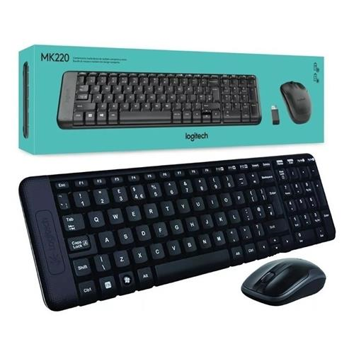 Teclado y Mouse LOGITECH MK220 wireless 2