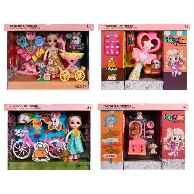 MUNECA REGALO CAJA HAPPY TIME PARA PASTEL 3 Anio o Mas