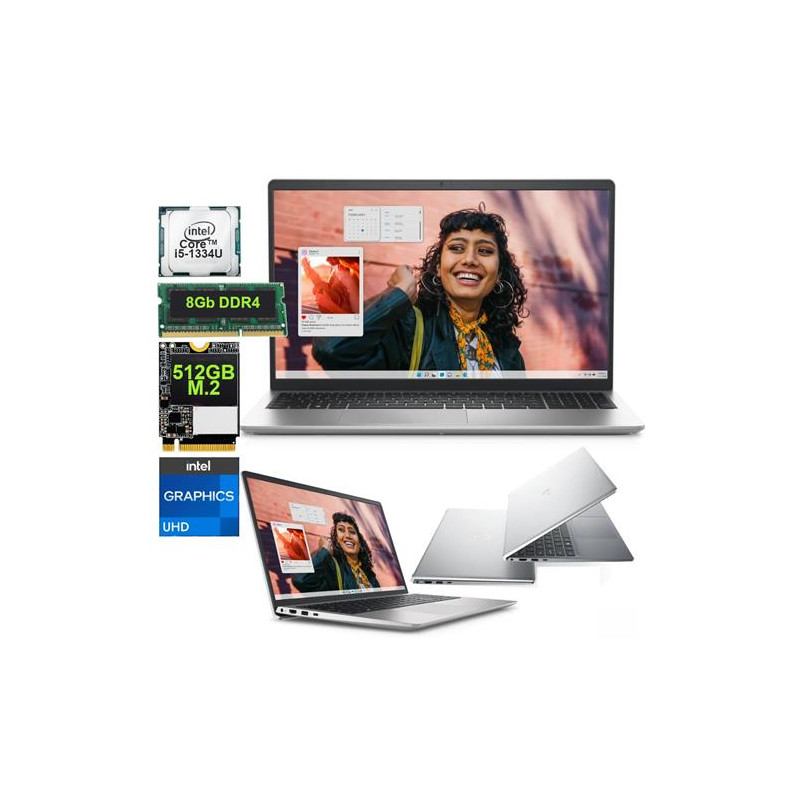 DELL INSPIRON 3530 I5-1334U 8GB 512GB-SSD 15.6Pulgadas (Laptop)