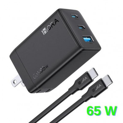 CARGADOR TIPO C TIPO C CABLE L 2m PD 65W MOD GAR322N