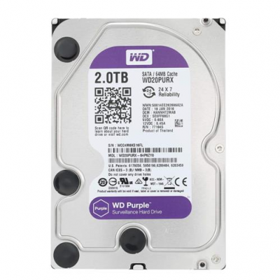 Disco Duro Interno Western Digital Purple 2TB