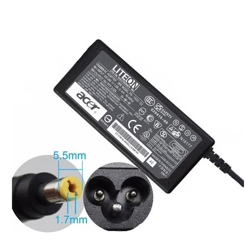 Cargador Acer 19V 3.42A Punta 5.5*1.7