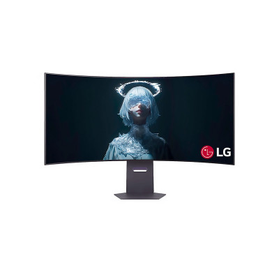 MONITOR LG 45Inch Gaming UltraGaer OLED 5K2K WUHD 165Hz Dual Mode 330Hz HDMI DP G-Sync Black