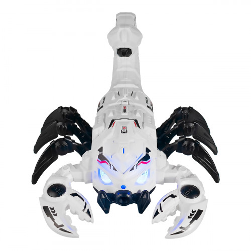 SCORPION MECANICO BLANCO CON PULVERIZADOR LUZ TRASERA 3 Anios o Mas