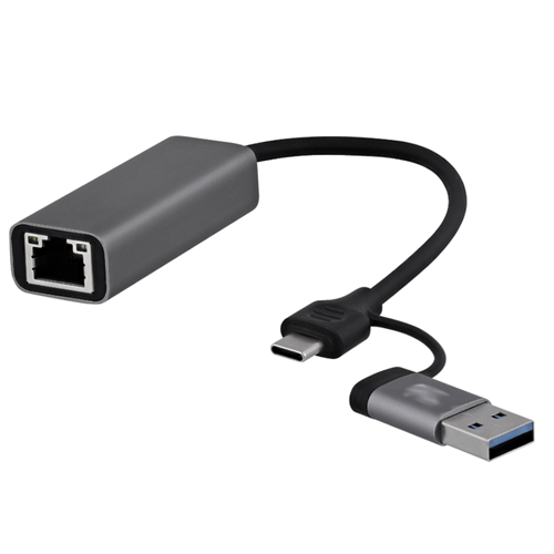ADAPTADOR ETHERNET PUNTA USB C