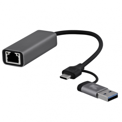 ADAPTADOR ETHERNET PUNTA USB C