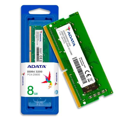 Memoria RAM   SO-DIMM ADATA 8GB PC-3200 DDR4 STD 1.2 260-PIN SGN 2