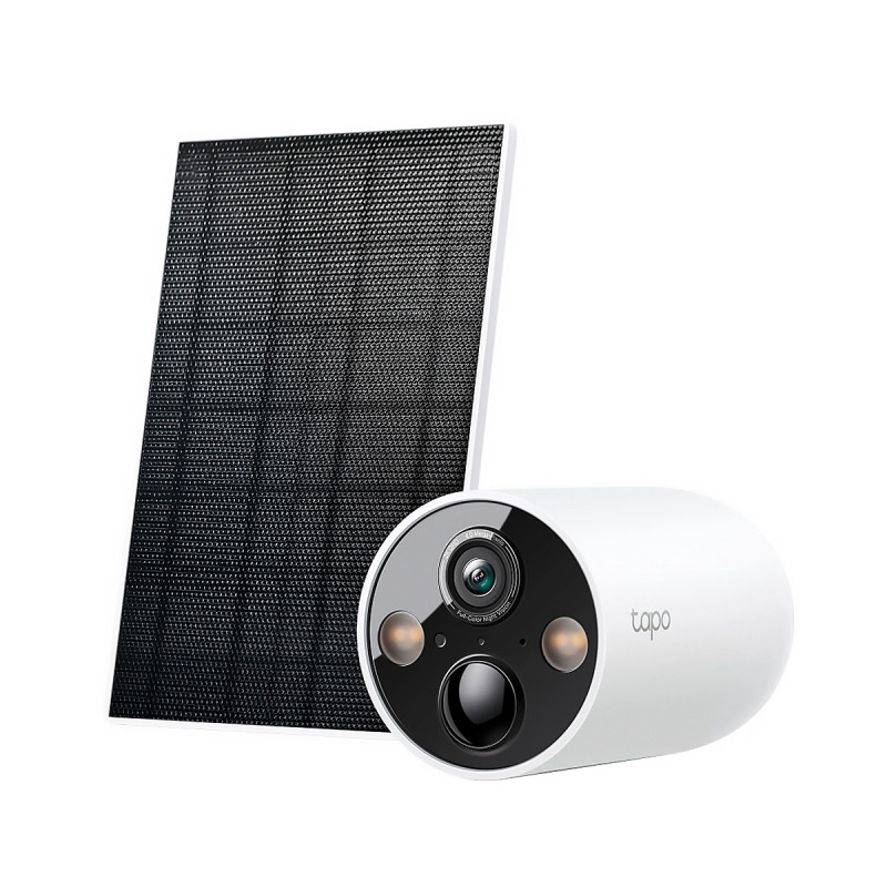 CAMARA TP-Linkl TAPO C425 Solar Powered with Solar Panel Vision Noct. 2K QHD Live View AI Det. IP66