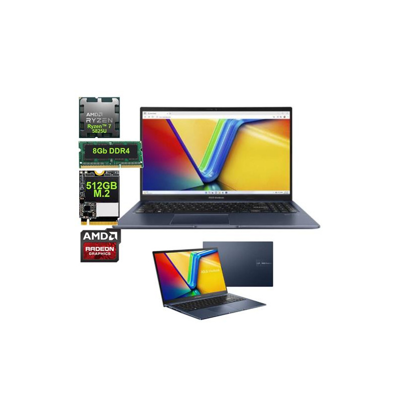 ASUS M1502Y AMD R7 5825U ALM 512GB RAM 8G - laptop