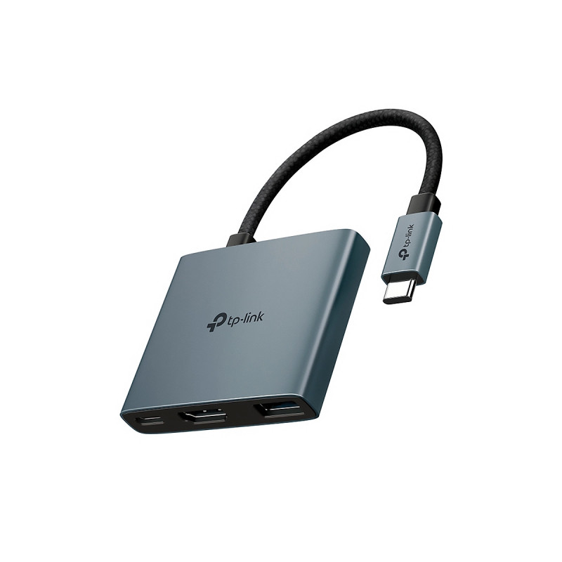 HUB TP-Link USB Tipo-C 3 in 1 con Puerto HDMI 4K 60Hz Silver