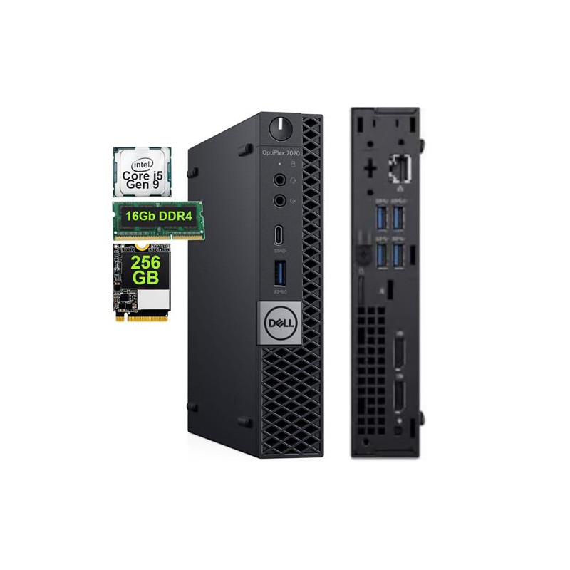 PC Dell Optiplex 7070 TTF CIi5 2.2 Gen9
