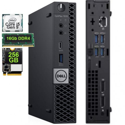PC Dell Optiplex 7070 TTF CIi5 2.2 Gen9