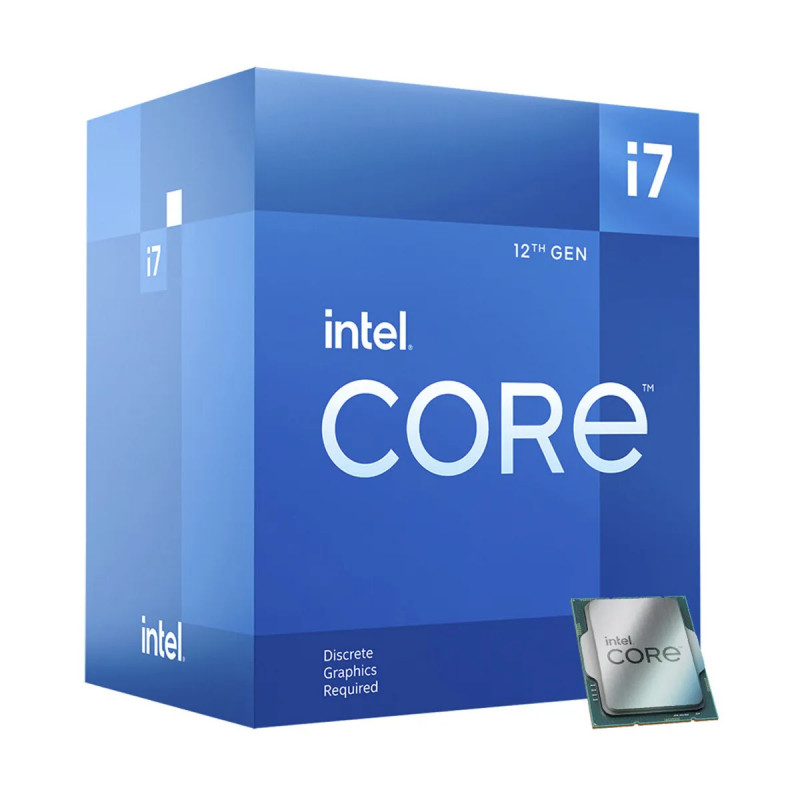 PROC. INTEL CORE I7-12700F 12GEN 3.60-4.90GHZ 12N-20H 25MB DDR5-4800 NO-VIDEO LGA1700