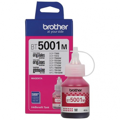 BOTELLA DE TINTA BROTHER BT5001M MAGENTA T510W T710W T310 T810W T910DW T420W T520W T720DW
