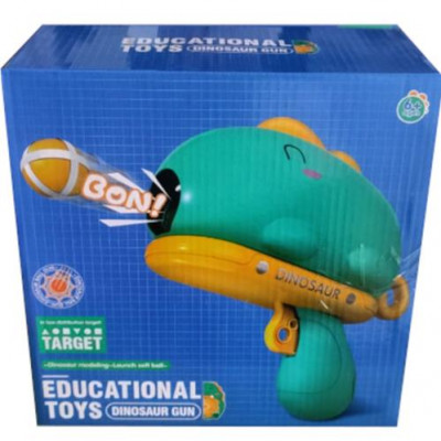 JUGUETE PISTOLA LANZA GOMAS ADHESIVAS