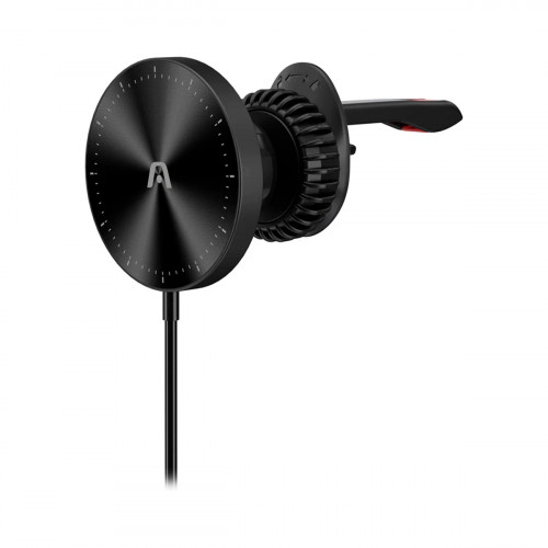 CAR MOUNT ARGOM WIRELESS FAST CHARGER MAGNETIC M4 NEGRO