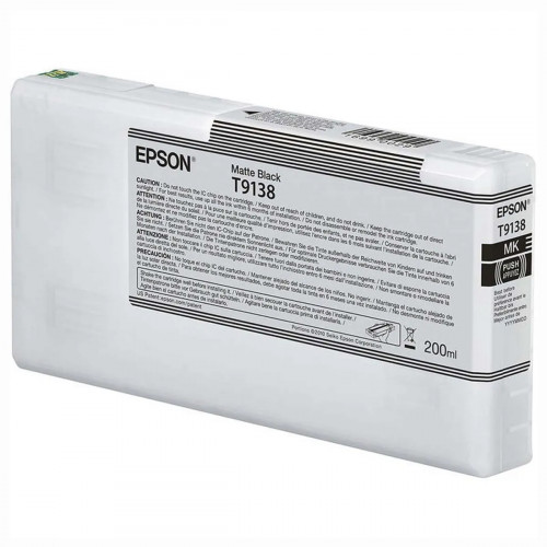 CARTUCHO EPSON T913800 ULTRACHROME HDX MATTE NEGRO 200ML