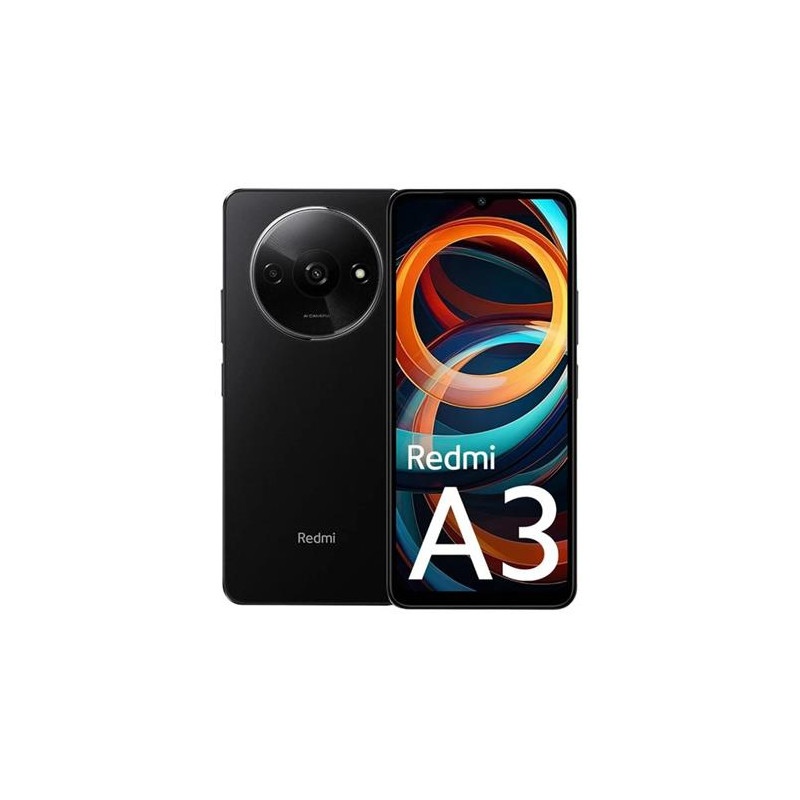  XIAOMI REDMI A3 3+64GB NEGRO  (Teléfono celular smartphone)