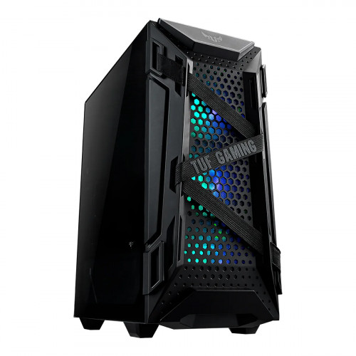 CASE ASUS TUF GAMING  GT301 TEMPERED GLAS MID TOWER ATX 3VENF ARGB-1VENR BLACK