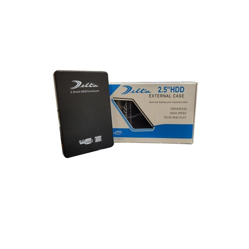 Case 2.5" USB 3.0 - SATA- DELTA Aluminio