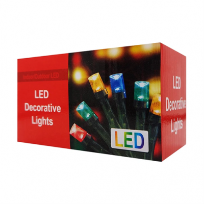 luz LED decorativa para exteriores de luz multicolores