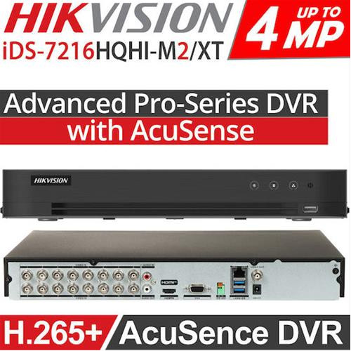DVR HIKVISION IDS-7216HUHI-M2/XT 2