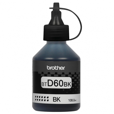 Tinta negro BROTHER BTD60BK