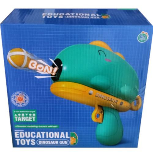 JUGUETE PISTOLA LANZA GOMAS ADHESIVAS 2