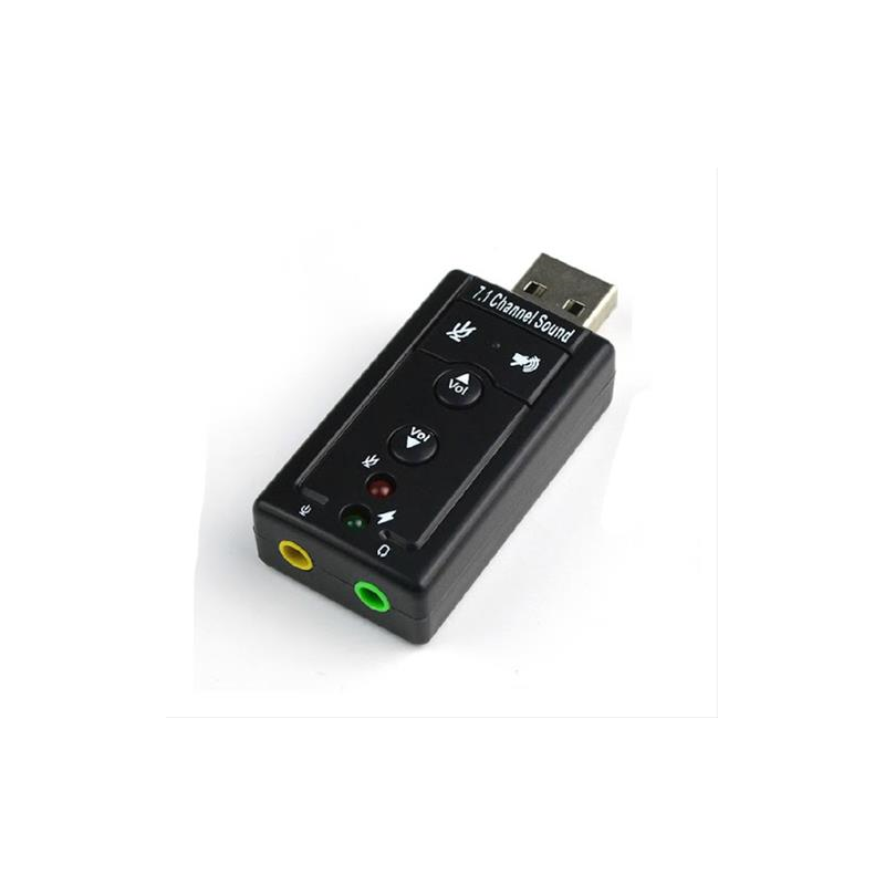 TARJETA DE SONIDO USB 2.0  7.1