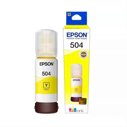 Tinta original EPSON amarilla 504