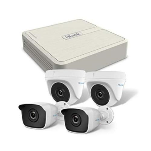 KIT Video vigilancia 4 Puertos 4 TUBOS 2