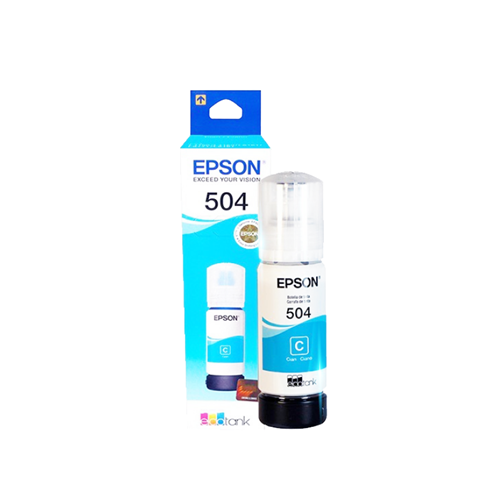 Tinta original EPSON cyan 504 2