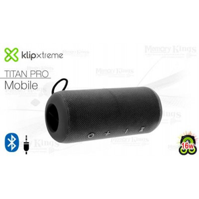 Parlante KX Spkr WlsBT KBS030BK 12Hrs IPX7 TWS Ph/Mic Black