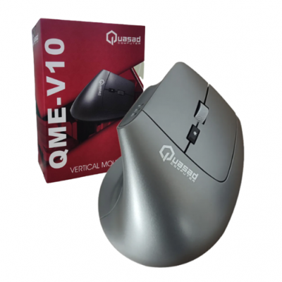 Mouse Quasad QME-V10 (Ergonómico/Wireless)