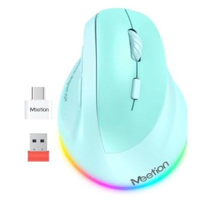 MOUSE WIRELESS ERGONOMICO MEETION MT-BTM010R  