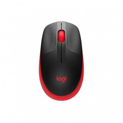 MOUSE LOGITECH INALAMBRICO M190 2.4GHZ USB ROJO