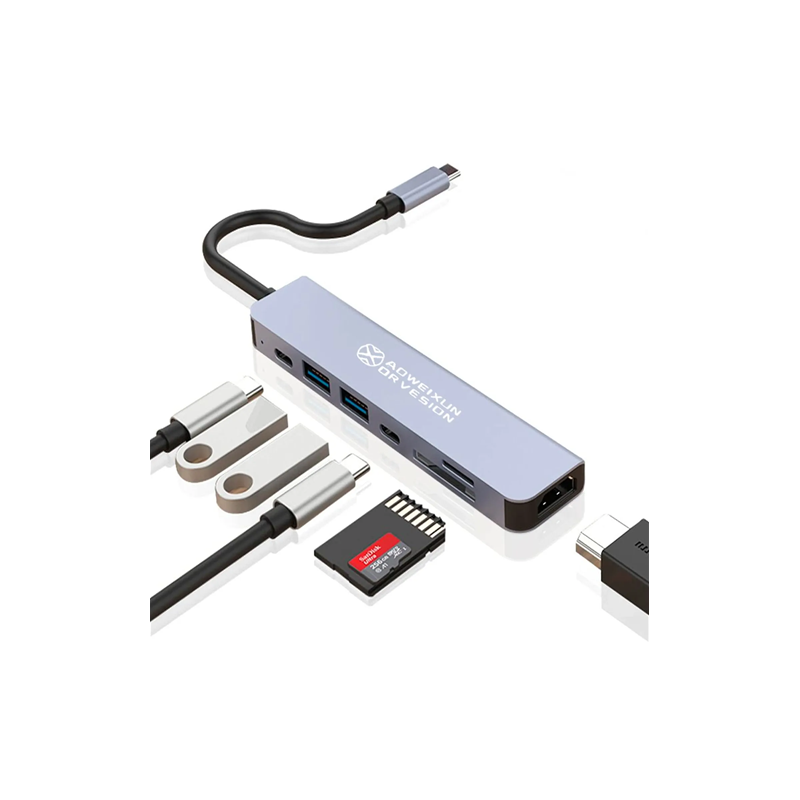 Hub Aoweixum Multi-function 7-in-1