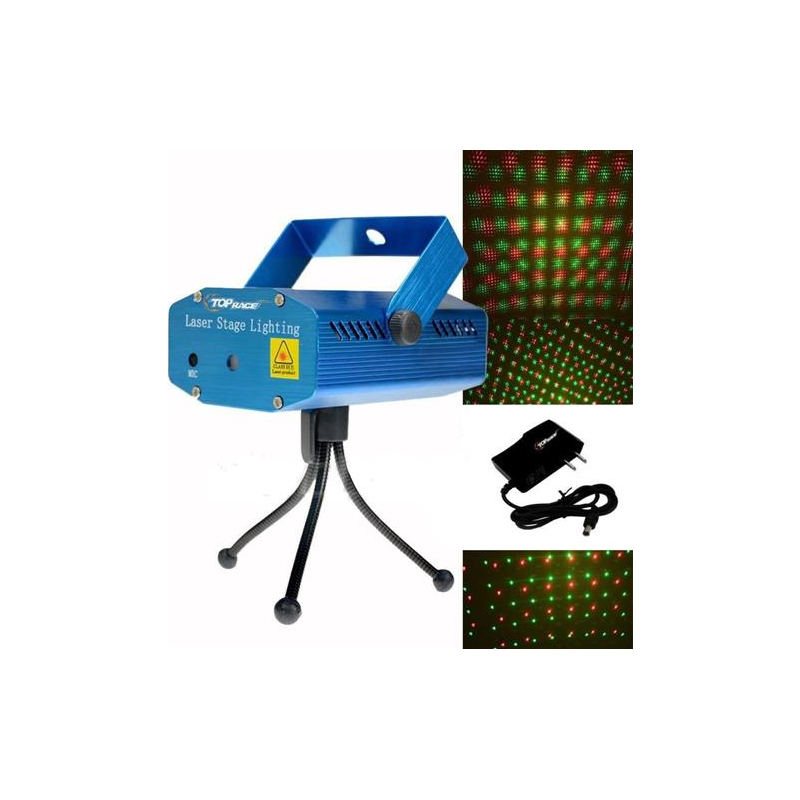 Laser mini luces Rojo Verde 6 figuras