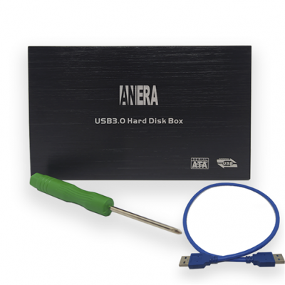 Case  Anera  2.5" SATA A USB 3.0 A 2.5 SLIM