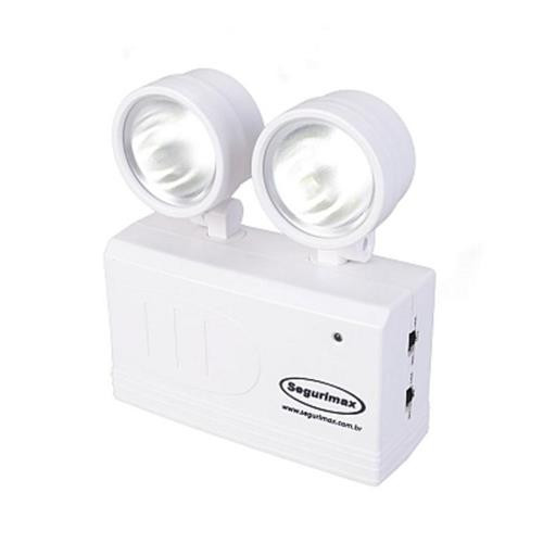 Lampara Led SEGURIMAX ILUMINACIÓN M-USO LED 600 LUMENES -2 FAROLES 150m² SOBREPUESTO MODELO 25682