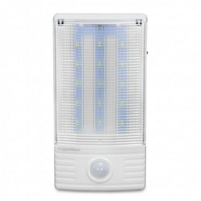 Lampara Led SEGURIMAX ILUMINACIÓN M-USO LED 300 LUMENES - SENSOR DE MOVIMIENTO MODELO 24532