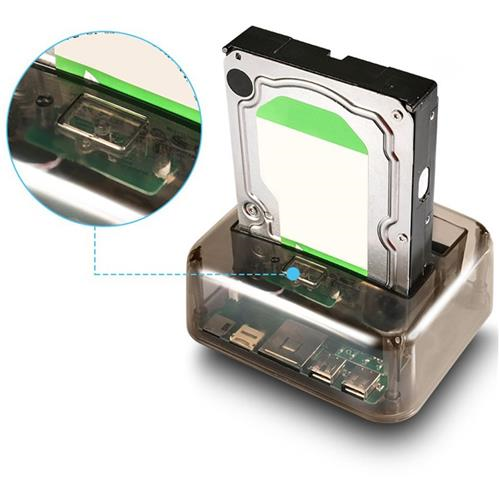 Lector De Disco Duro Usb3.0 SATA+IDE+Tarjeta