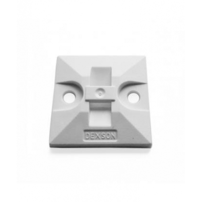 Amarra Cuadrad P/Cables 25x25 18pcs