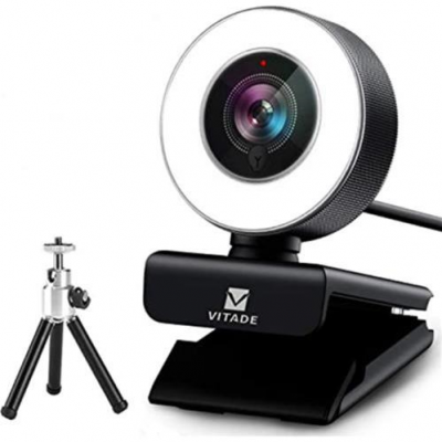 CWE - GENERICO - CW03 - CAMARA WEB/FHD/1080/LUZ/TRIPODE