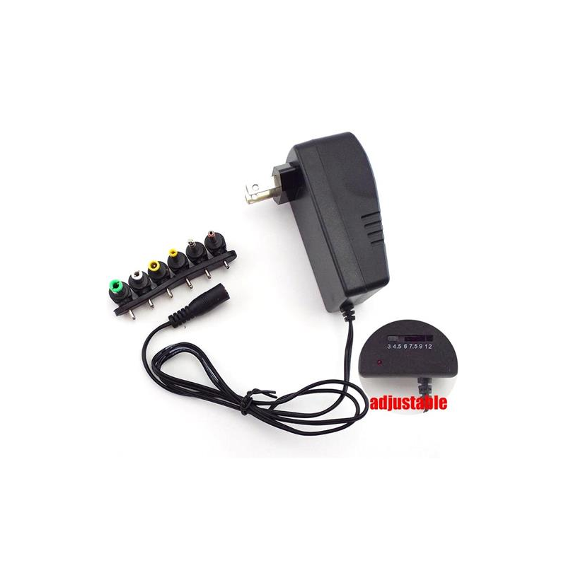 Cargador universal multipunta  3/4.5/6/7.5/9/12V