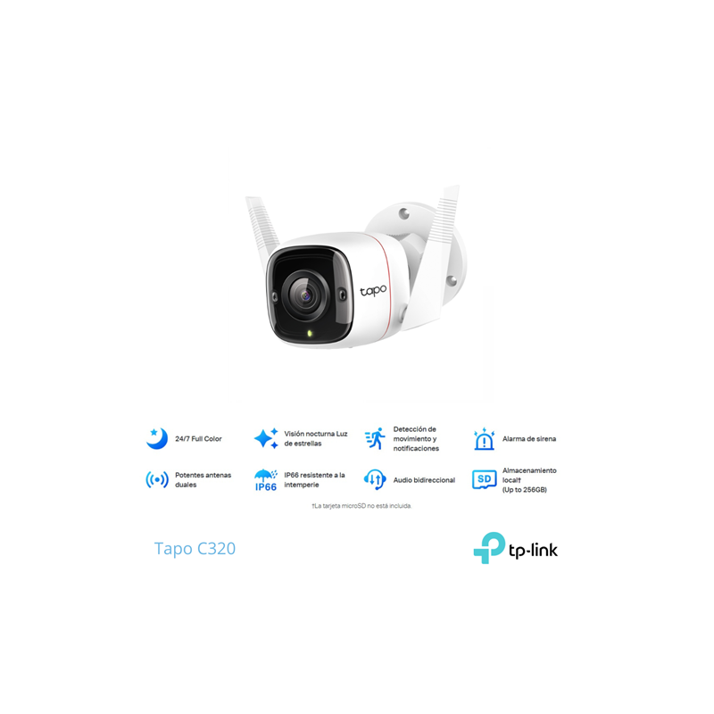 CAMARA TP-LINK WI-FI TAPO-C320WS